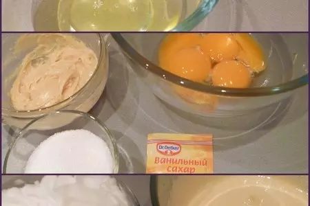 Торт бисквитно-кокосовый "черничная поляна": шаг 3