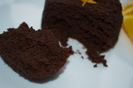 Шоколадный мини тортик: шаг 8