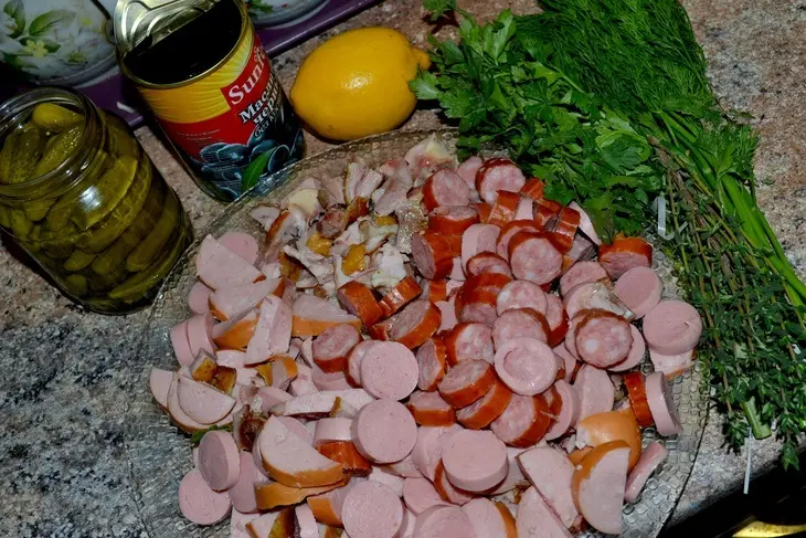 Солянка к рождеству: шаг 2