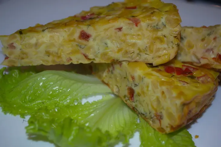 Запеканка с сыром и кукурузой: шаг 9