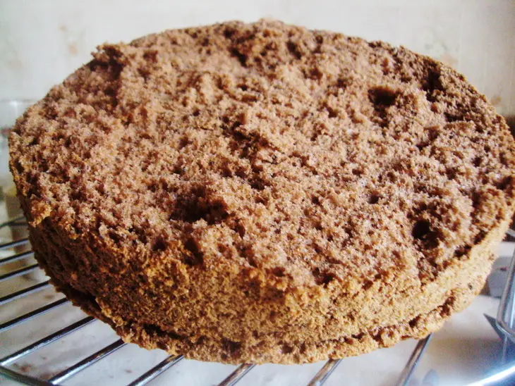 Шоколадный бисквит "genoise".: шаг 7