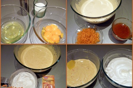 Торт "апельсиновая феерия" (фм бисквитный): шаг 3