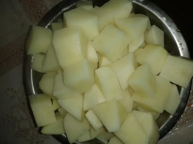 Мясо с грибами и картофелем в мультиварке: шаг 5