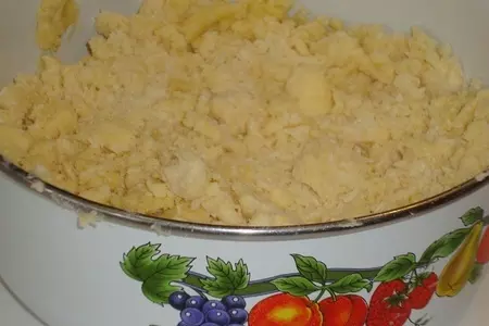 Песочное печенье  с кокосовой стружкой: шаг 2