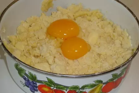 Песочное печенье  с кокосовой стружкой: шаг 3