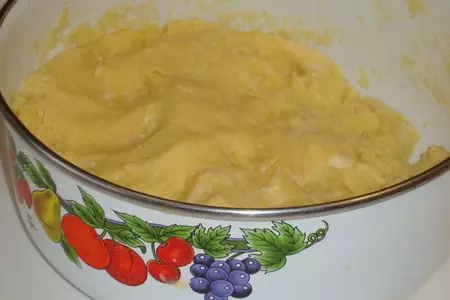 Песочное печенье  с кокосовой стружкой: шаг 4