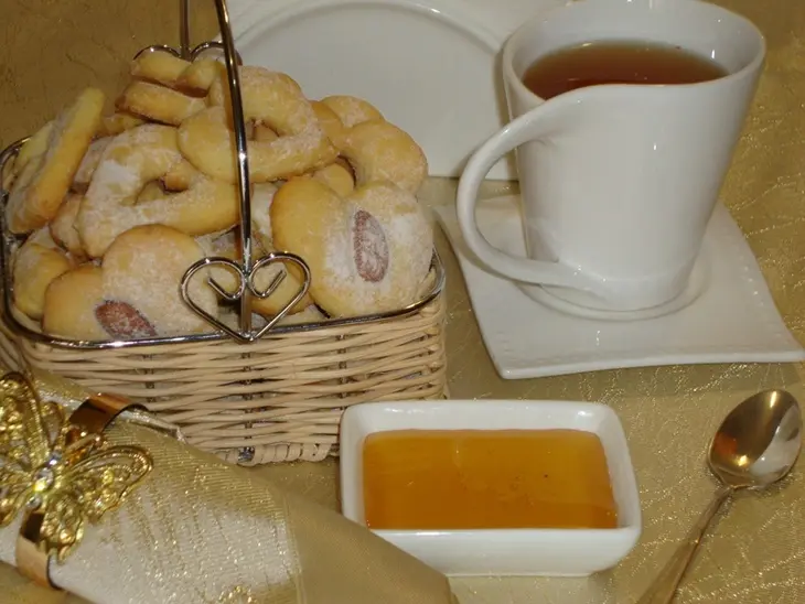 Песочное печенье  с кокосовой стружкой: шаг 7