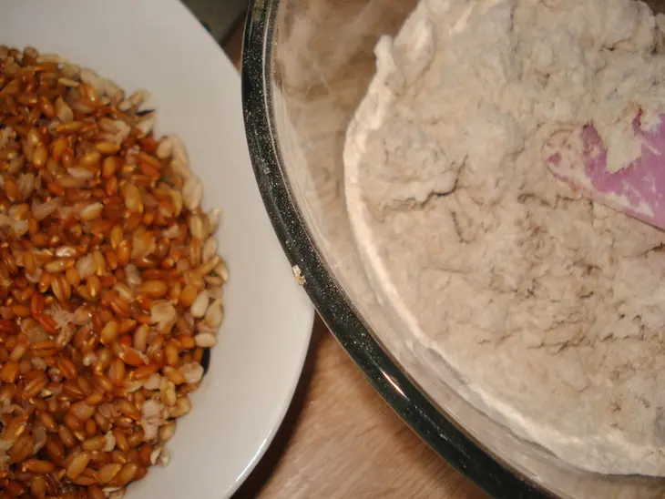 Хлеб vollkornbrot немецкий зерновой (фм хлебный): шаг 5