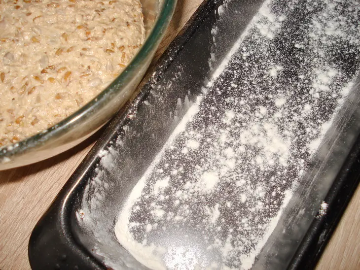 Хлеб vollkornbrot немецкий зерновой (фм хлебный): шаг 9