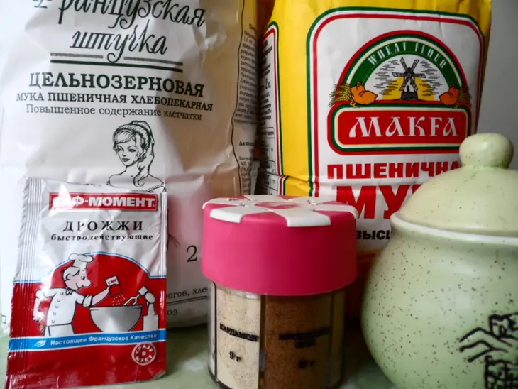 Грэхемский хлеб хлебный фм: шаг 1