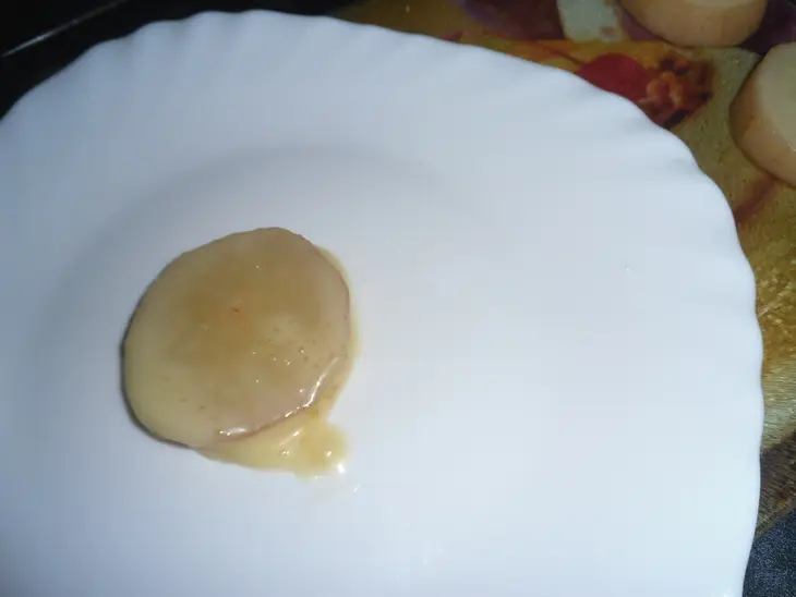 Десерт из груш, белого шоколадного ганаша и вина "the pear tower": шаг 13
