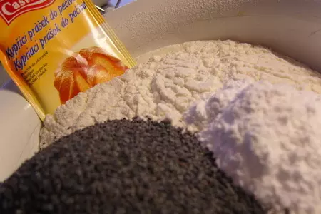 Маковый пирог с кремом: шаг 4