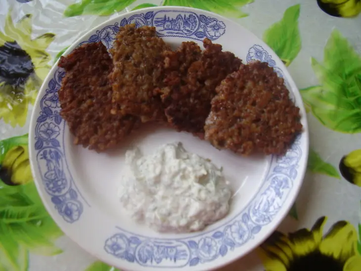 Оладьи из гречки: шаг 2