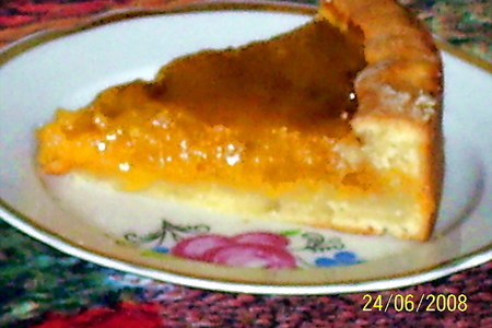 Открытый абрикосовый пирог: шаг 8