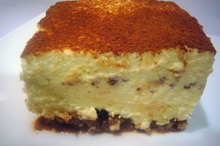 Сырный десерт с миндальным печеньем: шаг 6