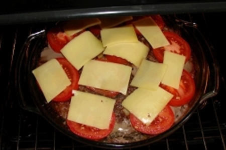 Мясная запеканка с картофелем и помидорами: шаг 6