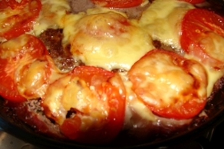 Мясная запеканка с картофелем и помидорами: шаг 7