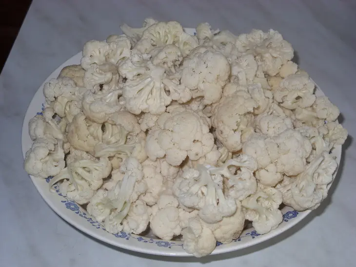 Цветная капуста, запеченная с сыром: шаг 2