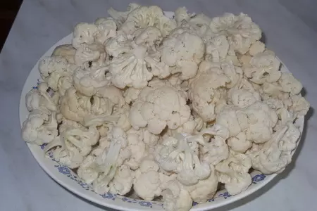 Цветная капуста, запеченная с сыром: шаг 2