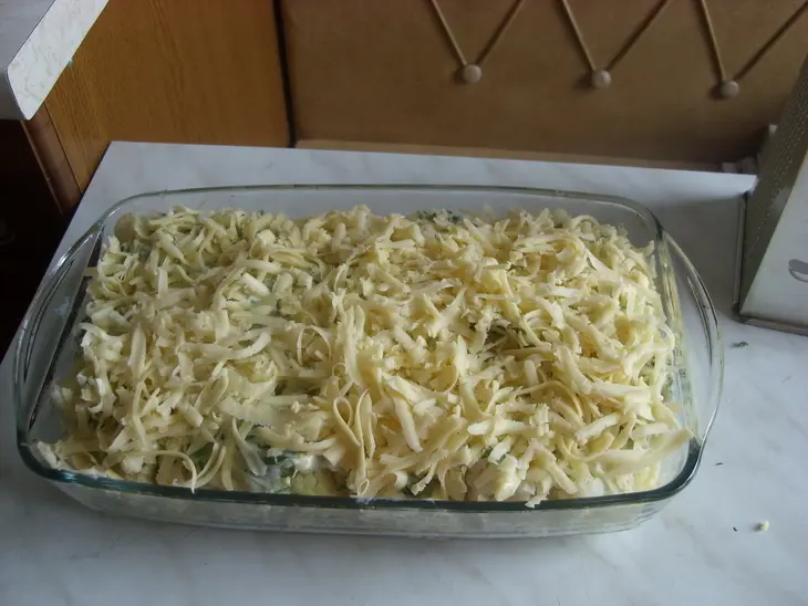 Цветная капуста, запеченная с сыром: шаг 7