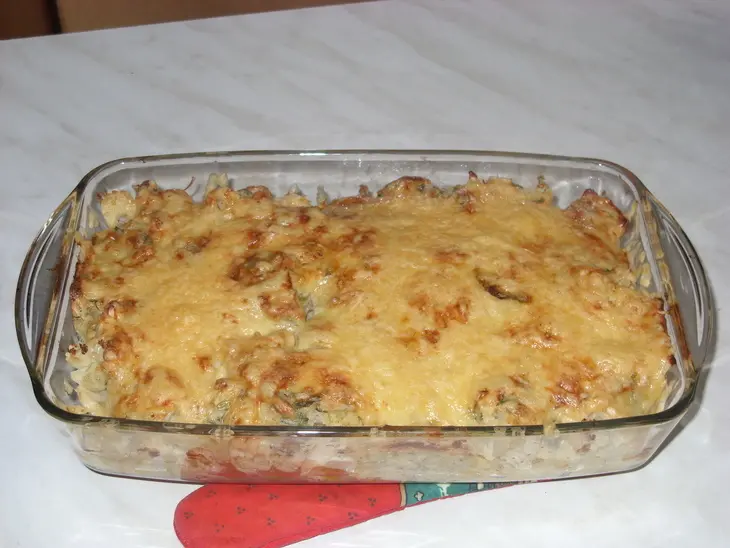 Цветная капуста, запеченная с сыром: шаг 8