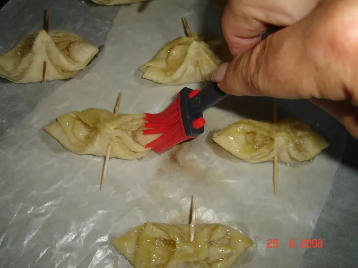 "кармашки" с сахаром...))))): шаг 7