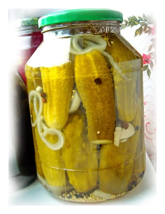 Огурцы с лимонной кислотой по-болгарски: шаг 1