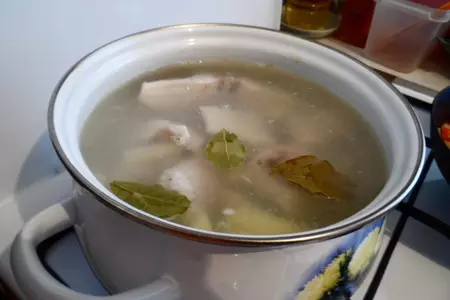 Простой, но вкусный супчик из креветочной рыбы (конгрио): шаг 5
