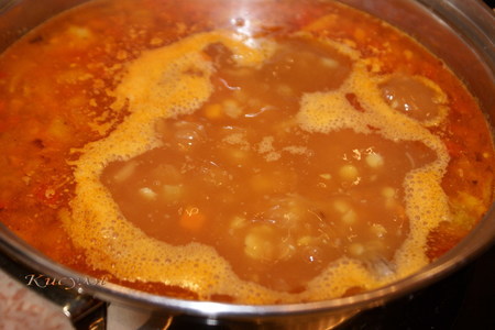 Египетский суп с карамелизованным луком: шаг 4