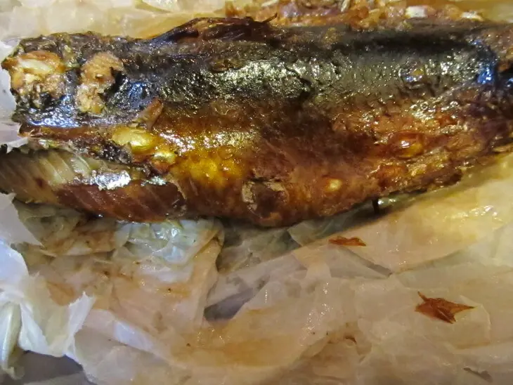 Плов с фасолью и копченой рыбой (lobyalı plov balıqla): шаг 4