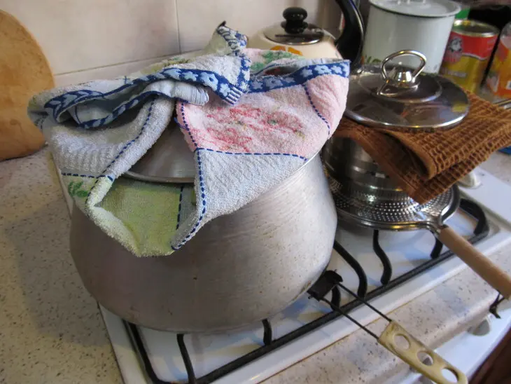 Плов с фасолью и копченой рыбой (lobyalı plov balıqla): шаг 5