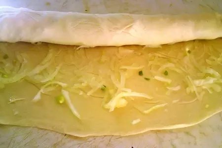 Фатир слоенный с луком (фм "хлеб")-: шаг 1