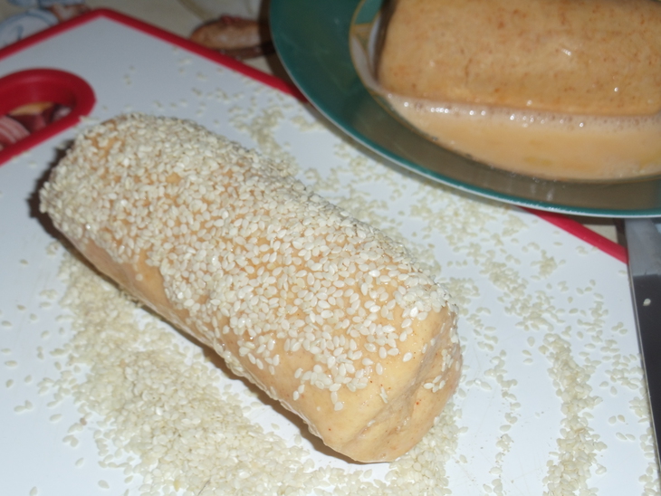 Сырное печенье с кунжутом: шаг 4