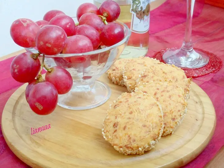 Сырное печенье с кунжутом: шаг 7