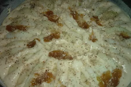 Пушистый яблочный пирог (просто, вкусно, легко): шаг 7