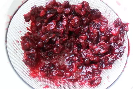 Брусничный курд: шаг 3