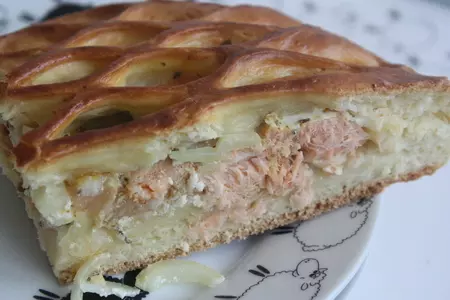 Рыбный пирог: шаг 7