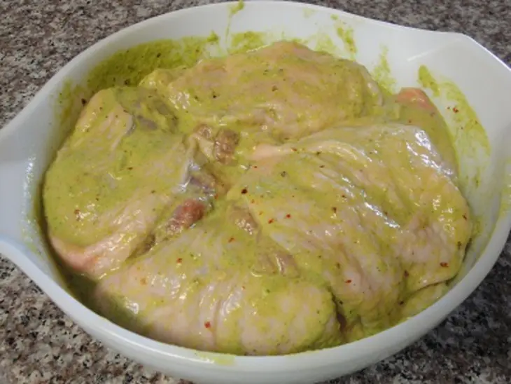 Ароматная курица под соусом: шаг 3