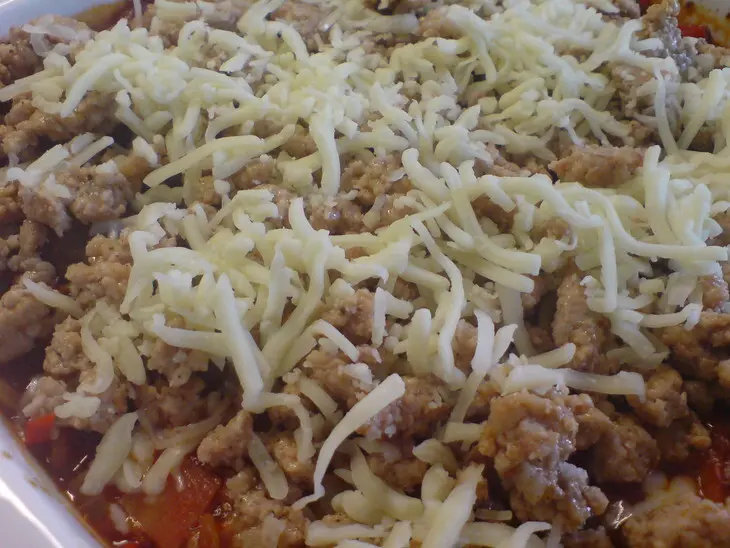Шницель запечённый с овощами  alla bolognese…..: шаг 7