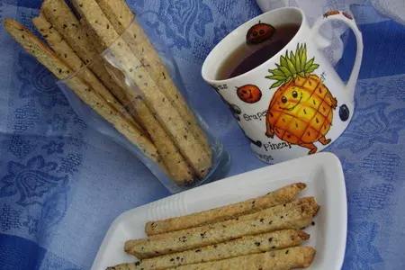 Овсяные палочки с сыром: шаг 5