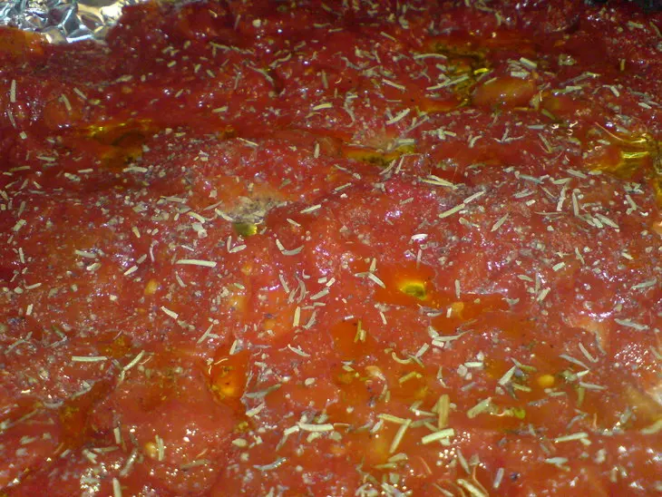 Запечённый томатный суп с яйцом и сыром: шаг 4