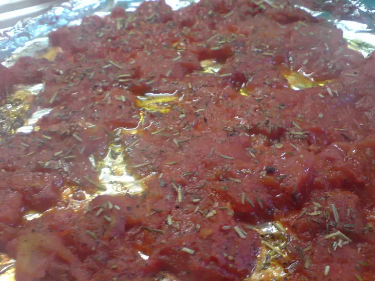 Запечённый томатный суп с яйцом и сыром: шаг 6