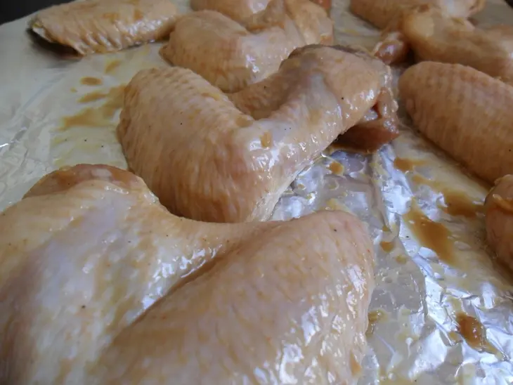 Запечённые куриные крылья: шаг 8