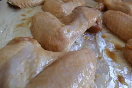 Запечённые куриные крылья: шаг 8