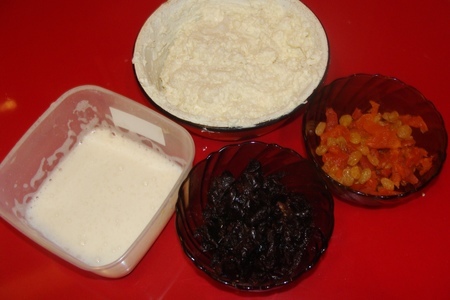 Творожно-рисовый пудинг с пикантным соусом: шаг 4