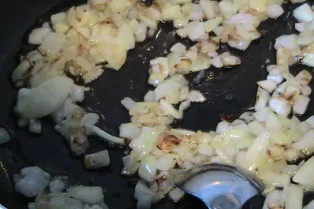 Ризотто с грибами и креветками: шаг 3