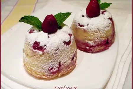 Рисовый пудинг с творогом и малиной: шаг 8