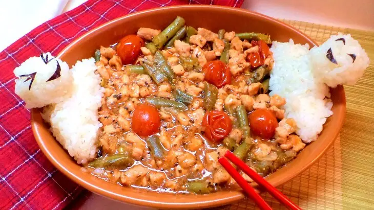 "счастливый рис" по мотивам японской кухни.: шаг 4