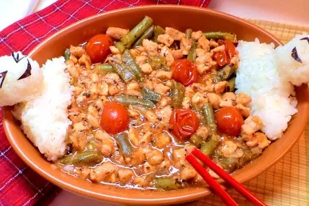 "счастливый рис" по мотивам японской кухни.: шаг 4