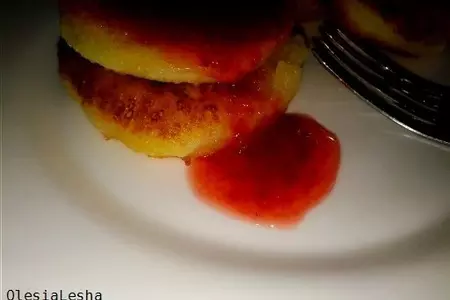Воздушные сырники...с фетой))): шаг 10